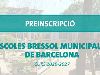 Oberta la preinscripció 2026-2027 a les 12 escoles bressol municipals de Sants-Montjuïc