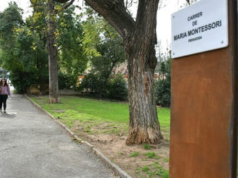 Placa nova al carrer