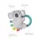 Thumbnail: Ritzy Rattle Pal Plush Rattle Pal with Teether - Koala