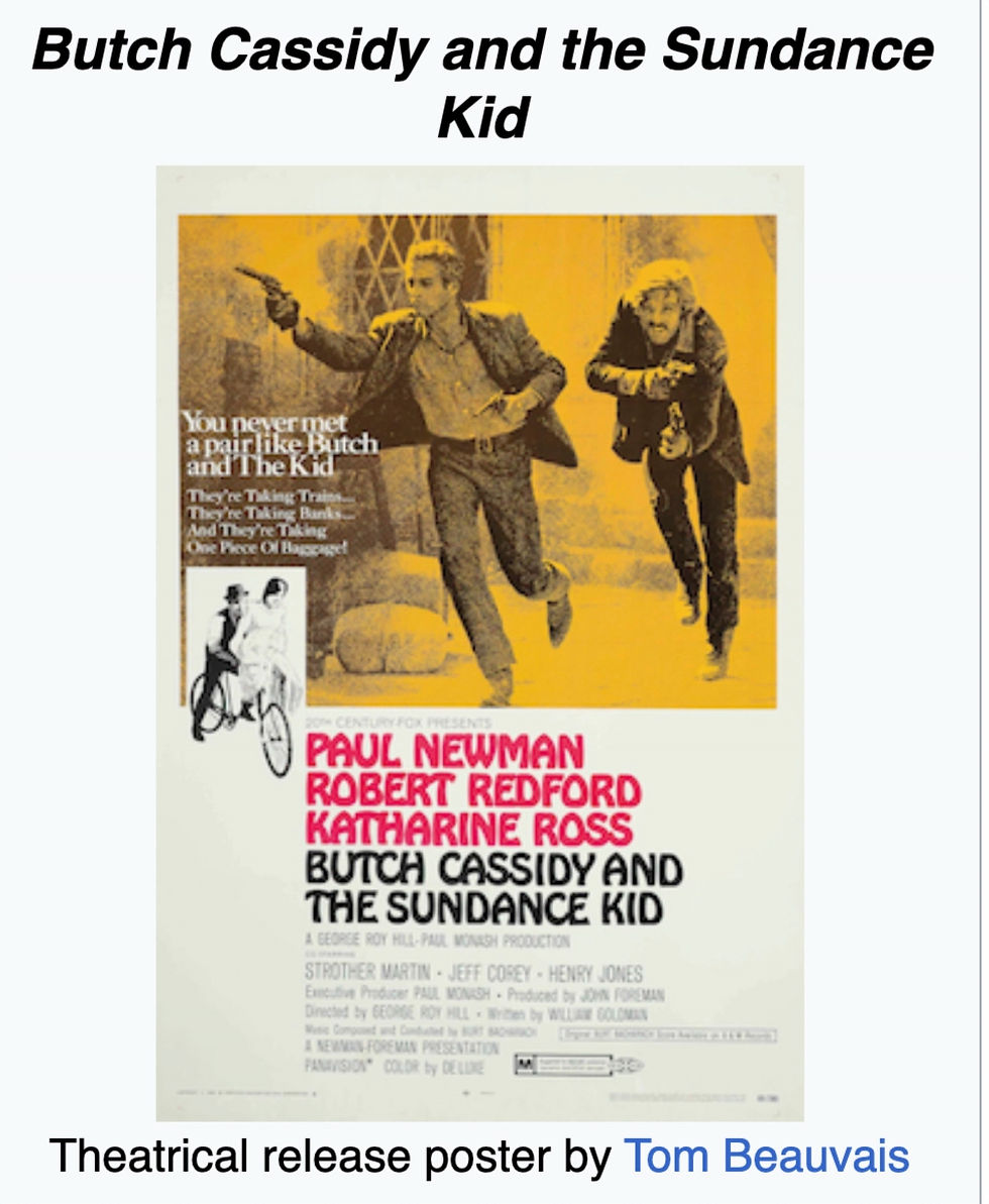 Poster of Butch Cassidy and the Sundance Kid