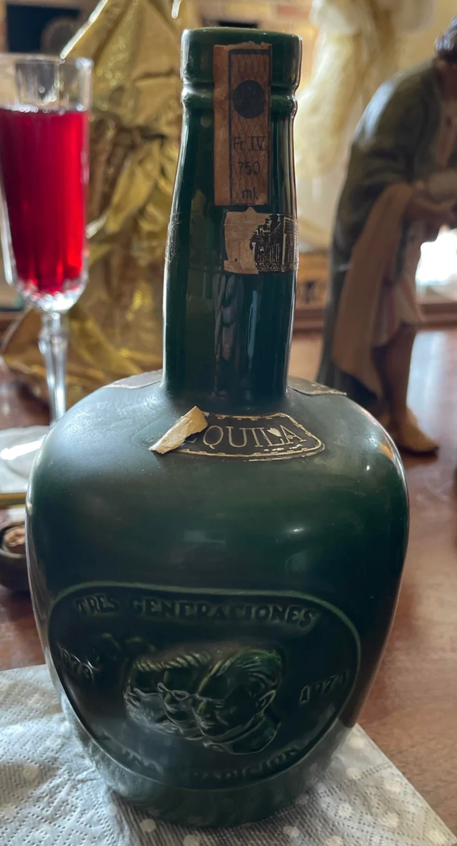 Bottle of tequila