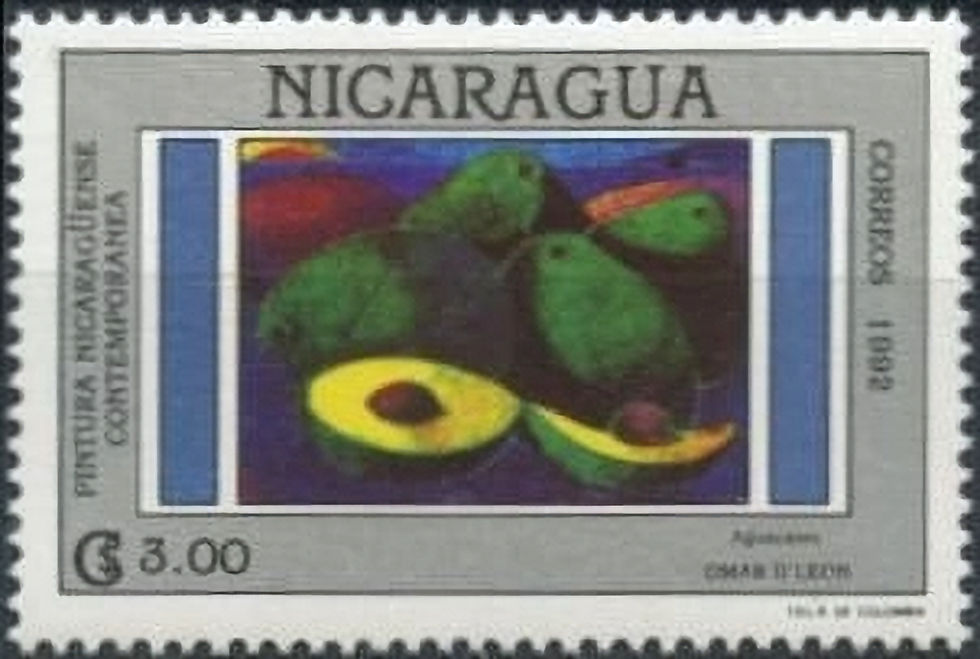 Stamp designed by Omar D'León