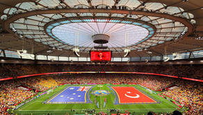 Partido Australia vs. Turquía en la Copa Mundial de la FIFA 2026, disputado en el Estadio BC Place de Vancouver, Canadá.