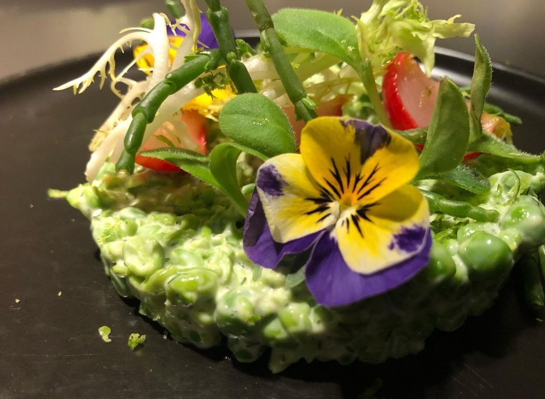 Arranged Food and Objects