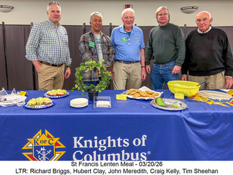 ST FRANCIS LENTEN MEAL - 03/20/26