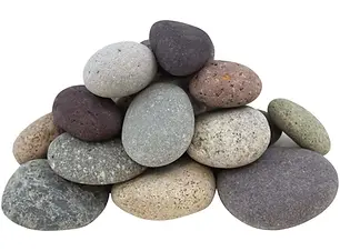 Mixed Color Mexican Beach Pebbles.webp