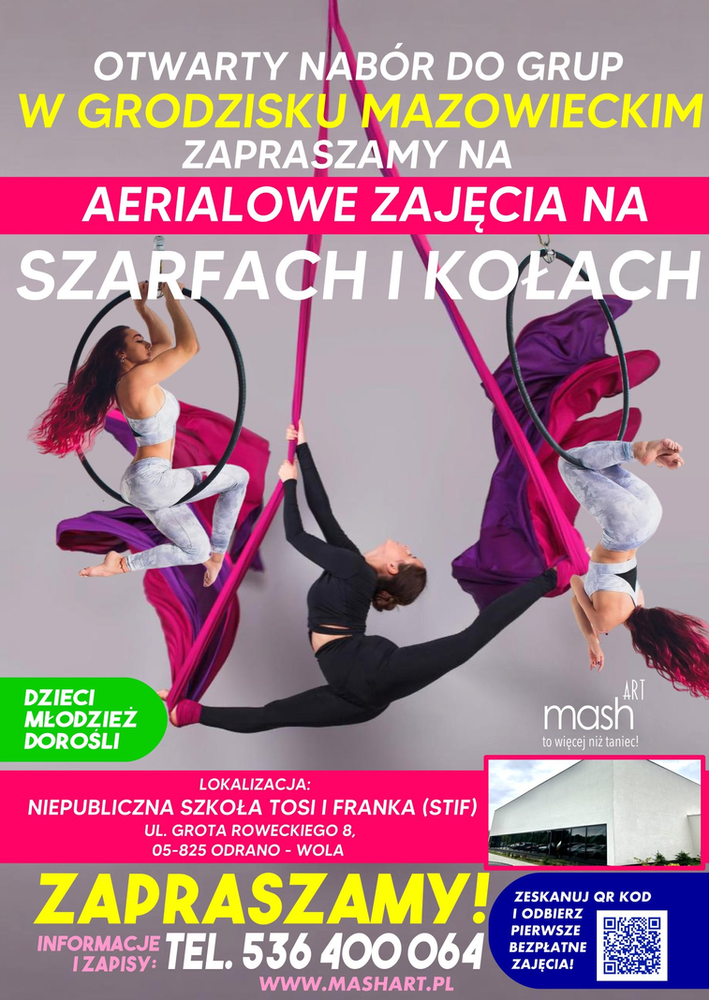 Nowe grupy aerialowe (SZARFY) w Grodzisku Mazowieckim - Odrano Woli