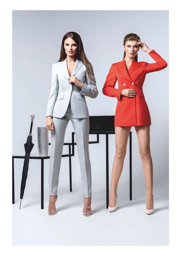 Women’s tailored clothing from Threads West Apparel.