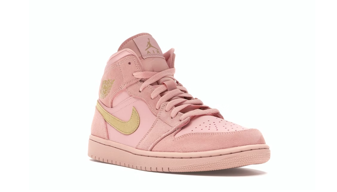 JORDAN 1 MID CORAL GOLD | My Site