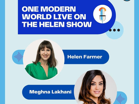 Join our Founder Meghna Lakhani on Dubai Eye with Helen Farmer