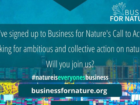 One Modern World signs Business For Nature Call to Action