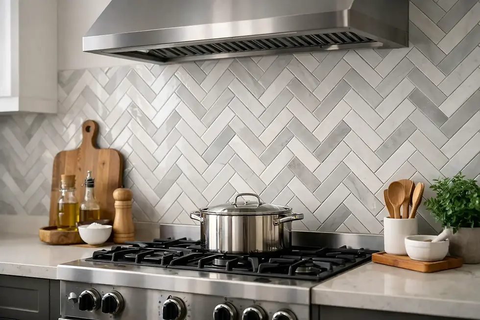 Herringbone Splashback Tile Ideas That Work
