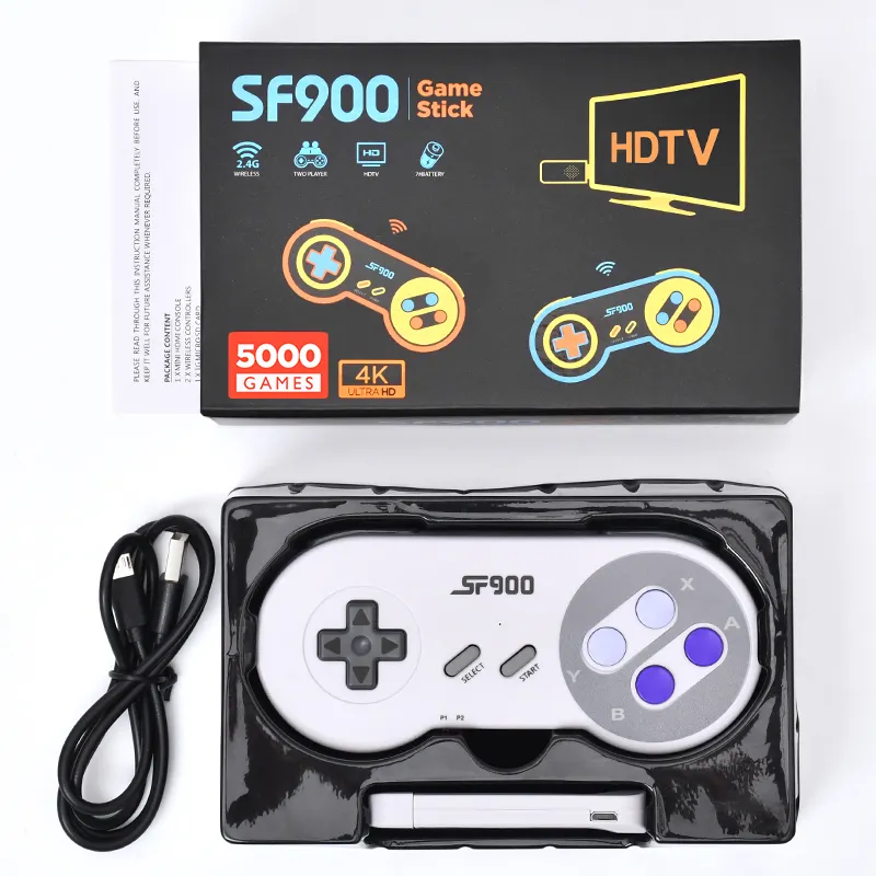 Thumbnail: სათამაშო კონსოლი SF900 retro console