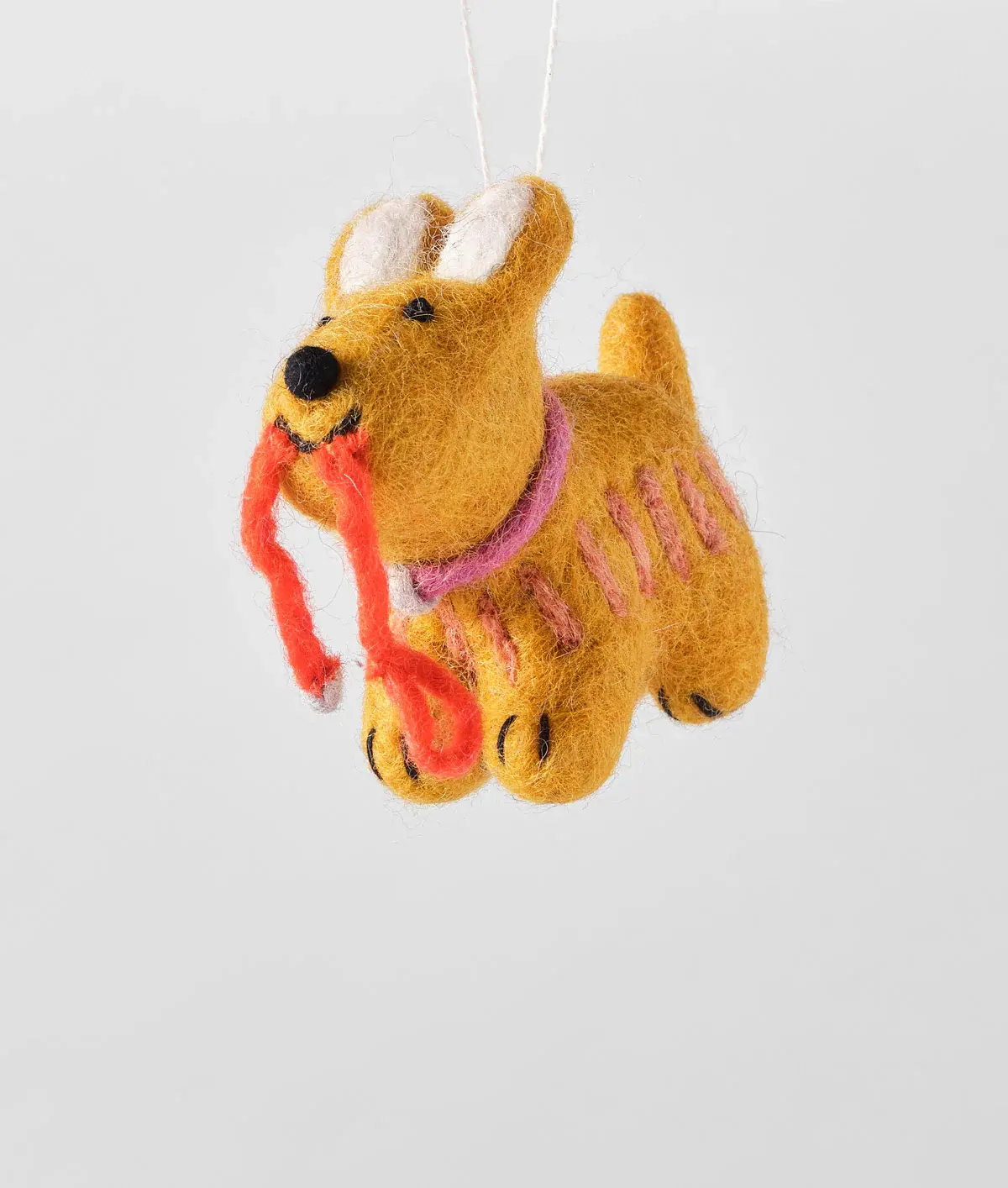 'Ginger, Dog with a Lead' Decoration