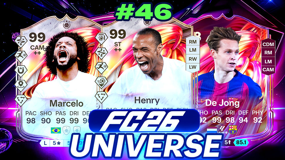 Les Futties Team 2 sont dans les packs FC 26 ! Une réédition 2 est également disponible !