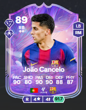 cancelo 89 fut fantasy up