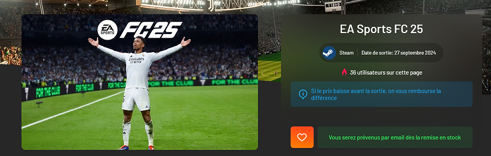 version pc fc 25