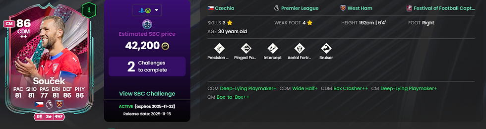 soucek capitaines fc 26