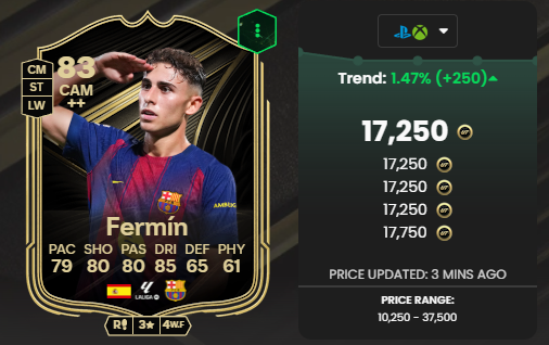 fermin 83 boost fc 26