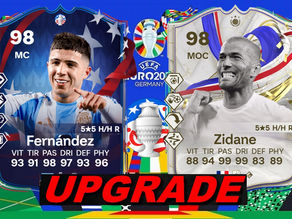 ENZO FERNANDEZ 98 ET ZIDANE 98 ! EVOLUTION UP TRACKER FC 24 ! JOUR 23