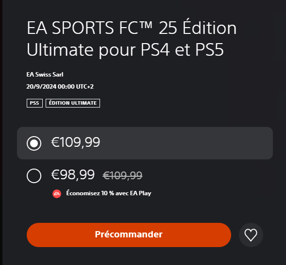 precommande fc 25