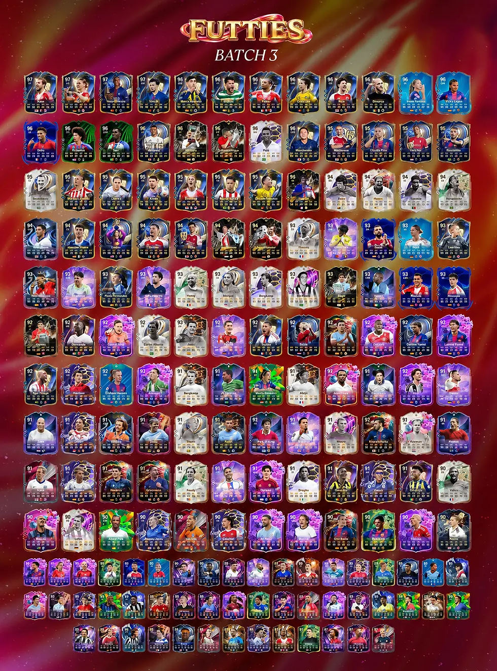 reedition futties team 3 batch release fc 26