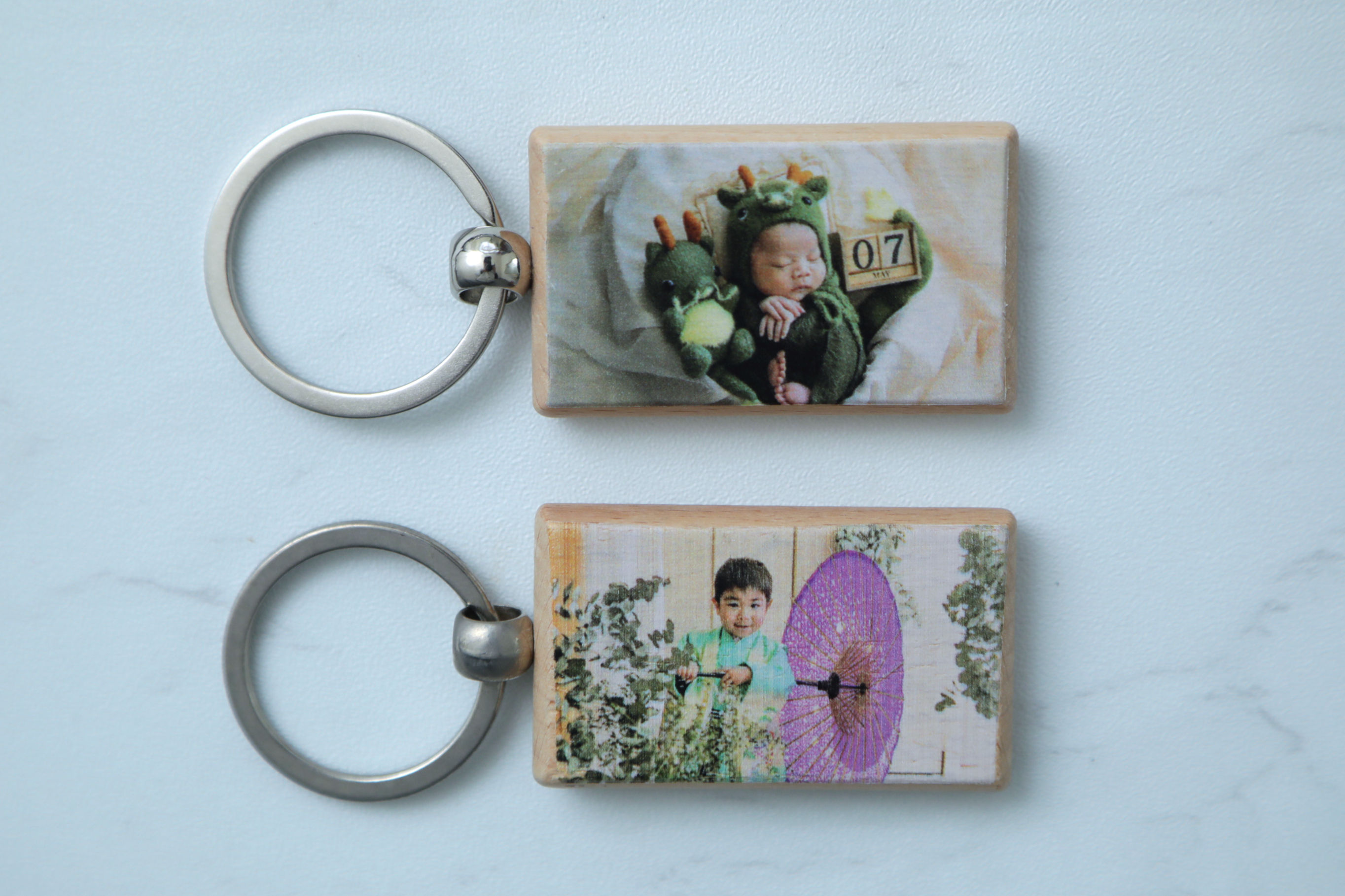 木製キーホルダー