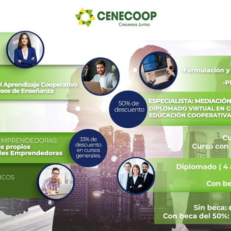CENECOOP: “Educación Virtual de primera al alcance de todos”