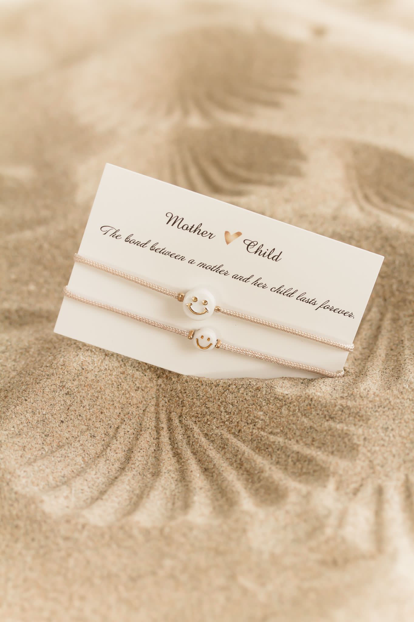 Little Smile, Big Love Set – Moeder & Kind Armbandjes met Betekenis