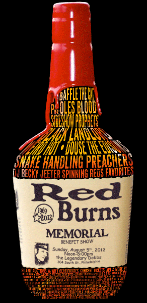 Red Burns Memorial Show Poster