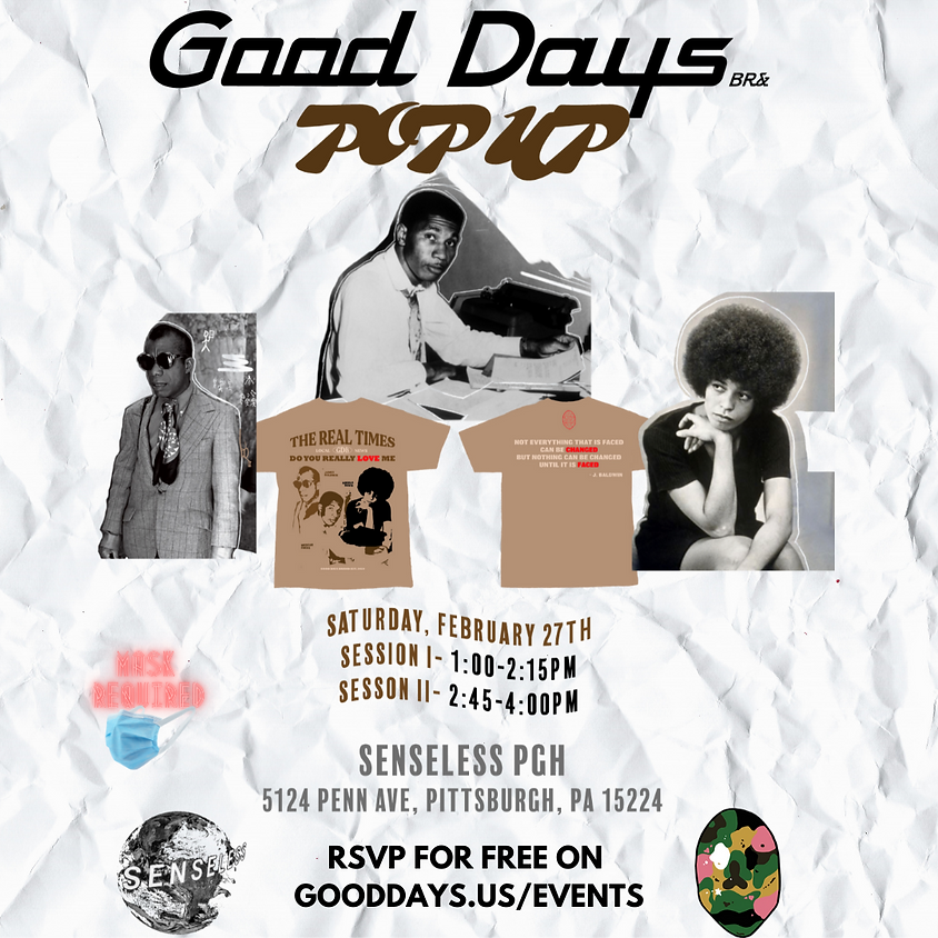 Good Days Brand BHM Pop Up