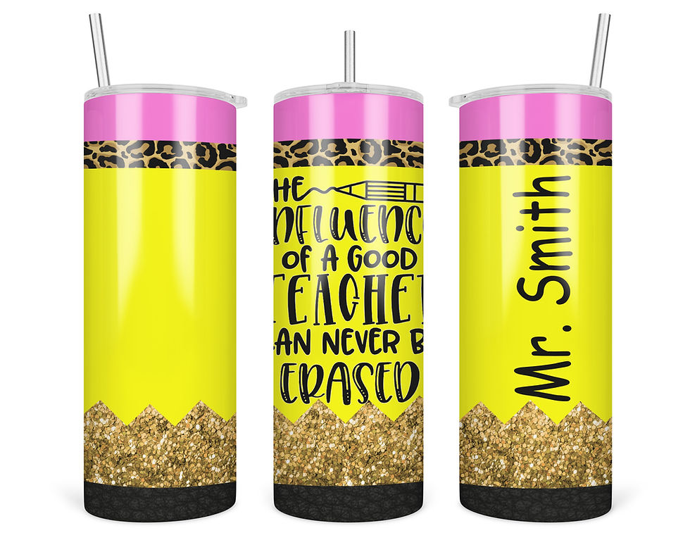Thumbnail: Pencil Teacher Tumblers
