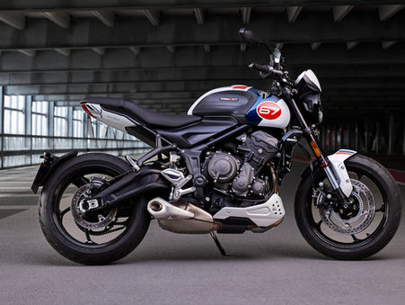 Triumph Trident 660 gets special edition treatment - meet the Trident Triple Tribute