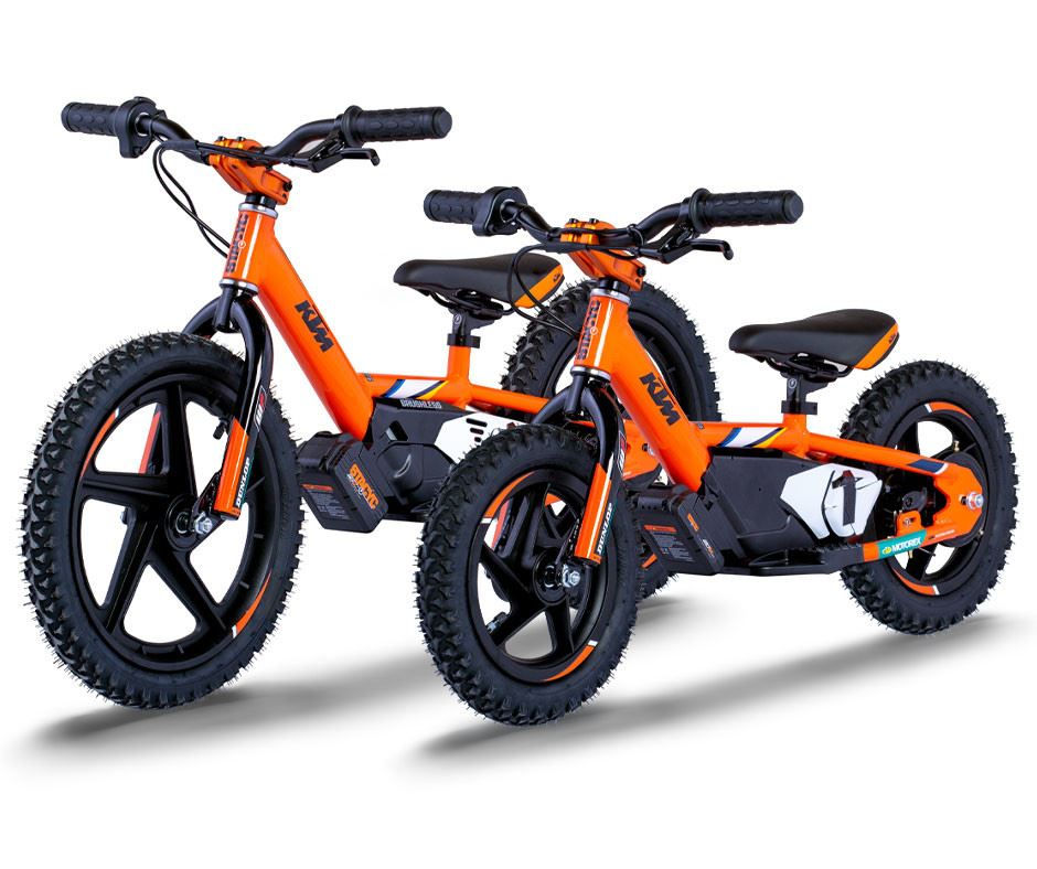 KTM and Husqvarna Electric Balance Bike Pricing Confirmed