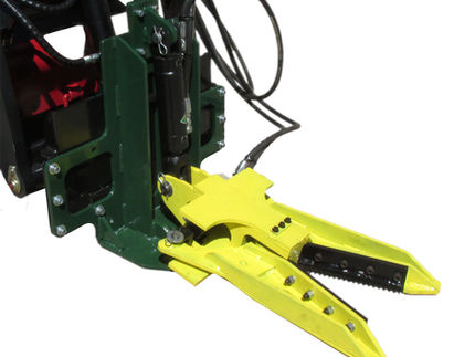 tree shrub bush gorse grape vine post extractor puller remover