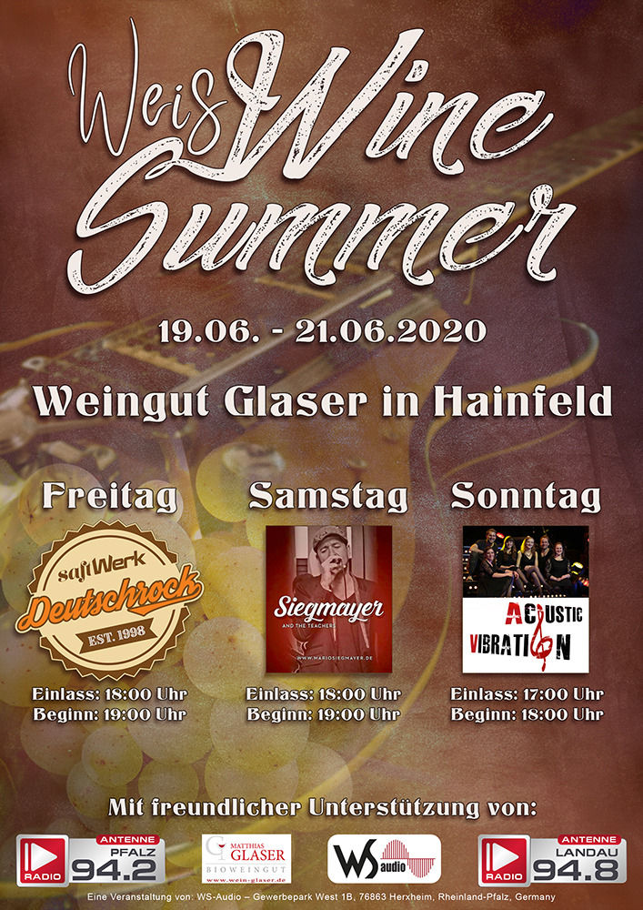 Weis-Wein-Summer 2.0 Fr 19.06.2020 