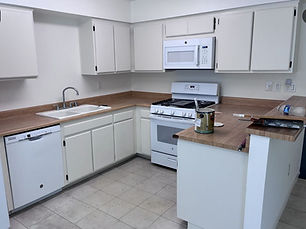 Completed interior wall painting project by Oceans Painting Company.