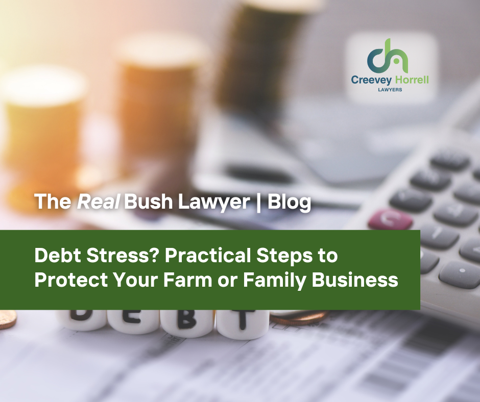 Debt Stress for Farmers and Small Business Owners