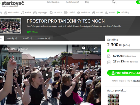 Podpořte nás na Startovač.cz