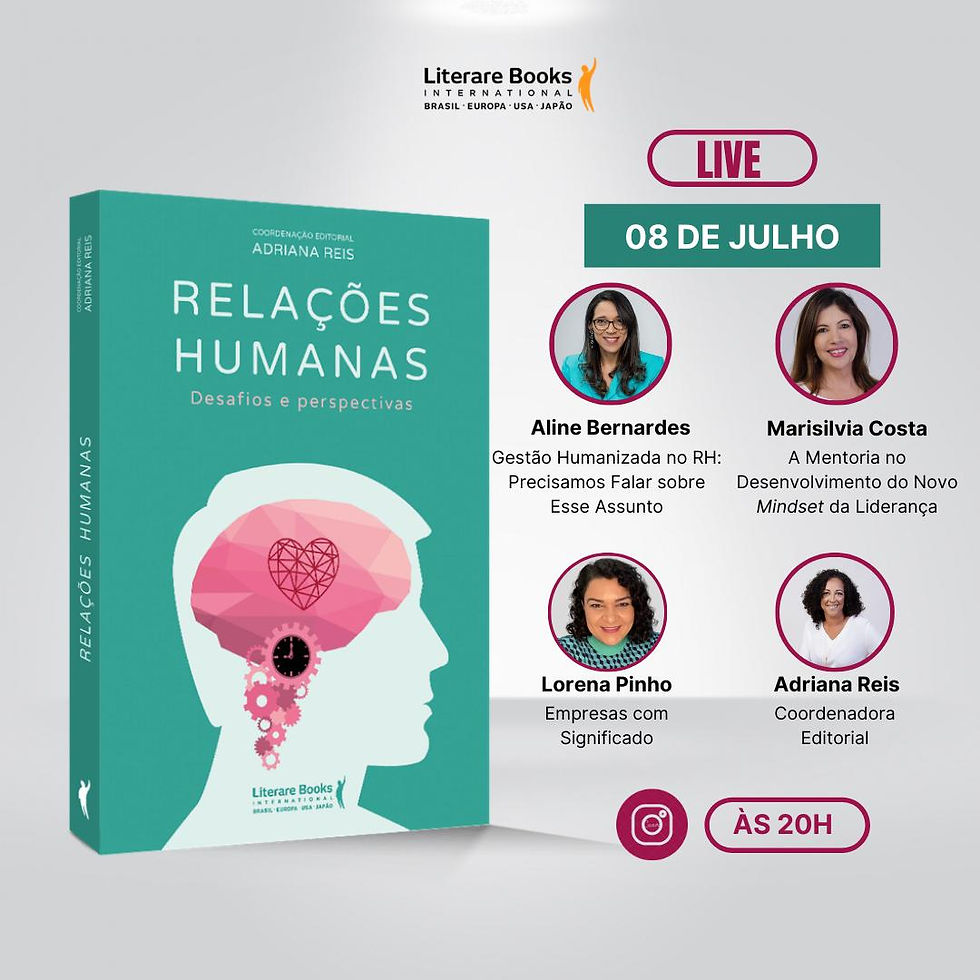 Entrevista de lançamento do Livre Relações Humanas: desafios e Perspectivas