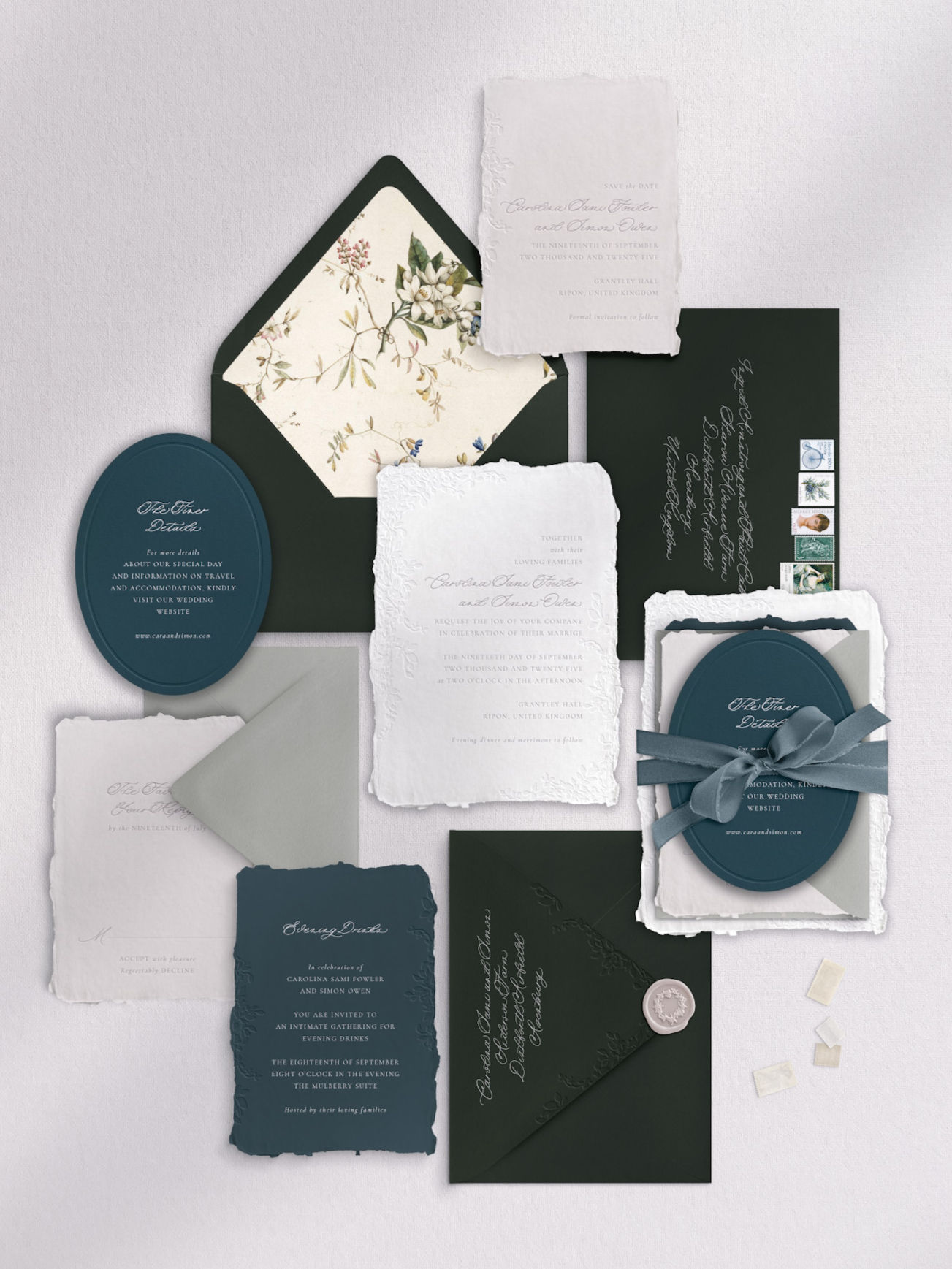 Fine Art Wedding Invitation