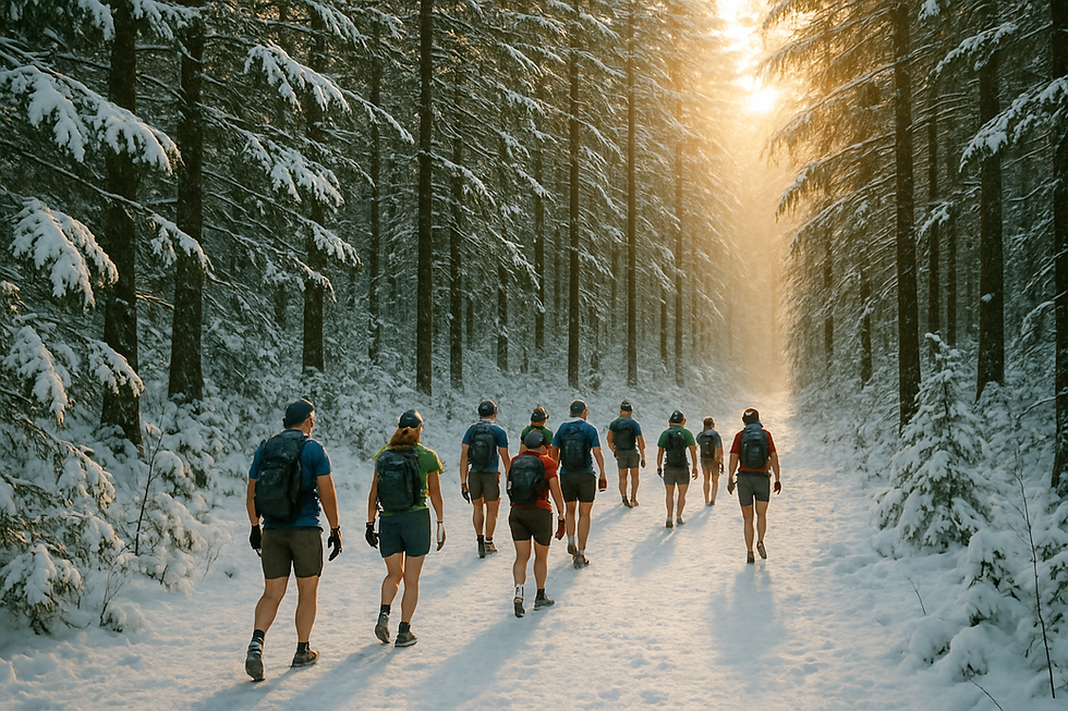 Kaltluft-Waldspaziergang – achtsames Kältetraining in der Natur
