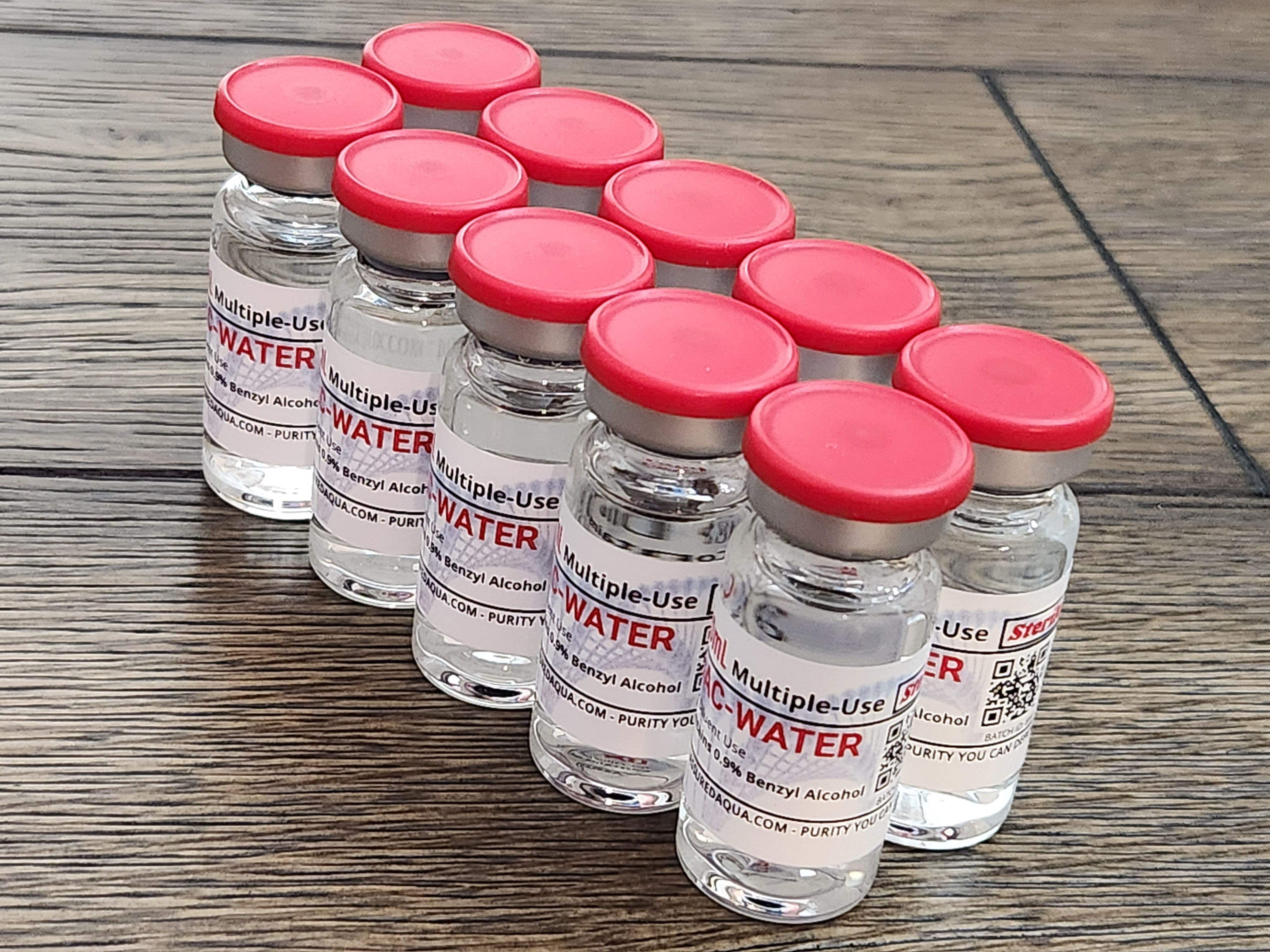 10mL Bac Water (x10)