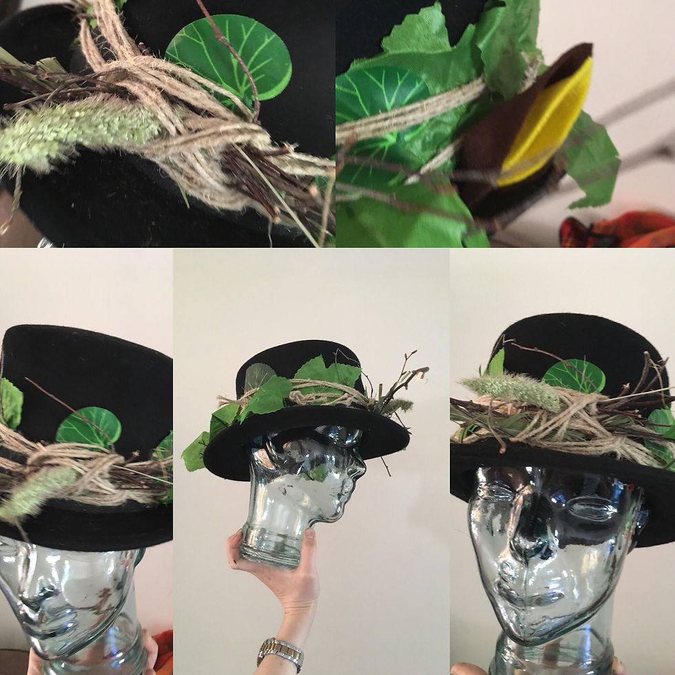 Custom Jungle themed Hat