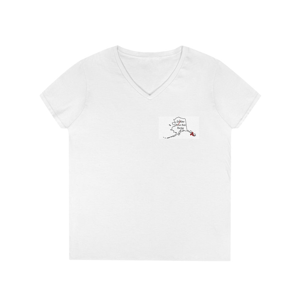 Thumbnail: Ladies' V-Neck T-Shirt