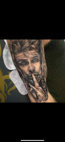 Realistic Portrait Tattoos