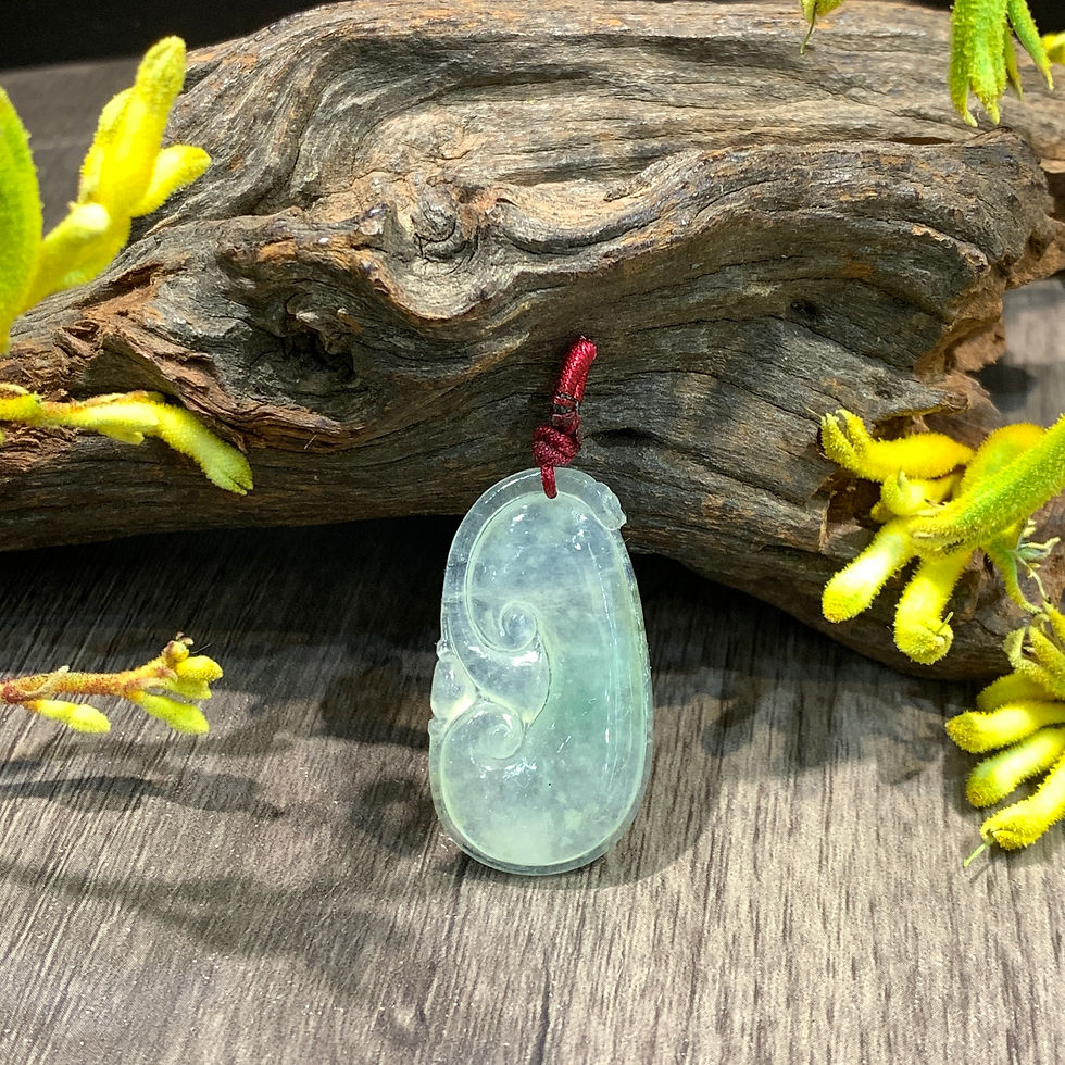 A玉 - 冰種靈芝 (LG-6055)