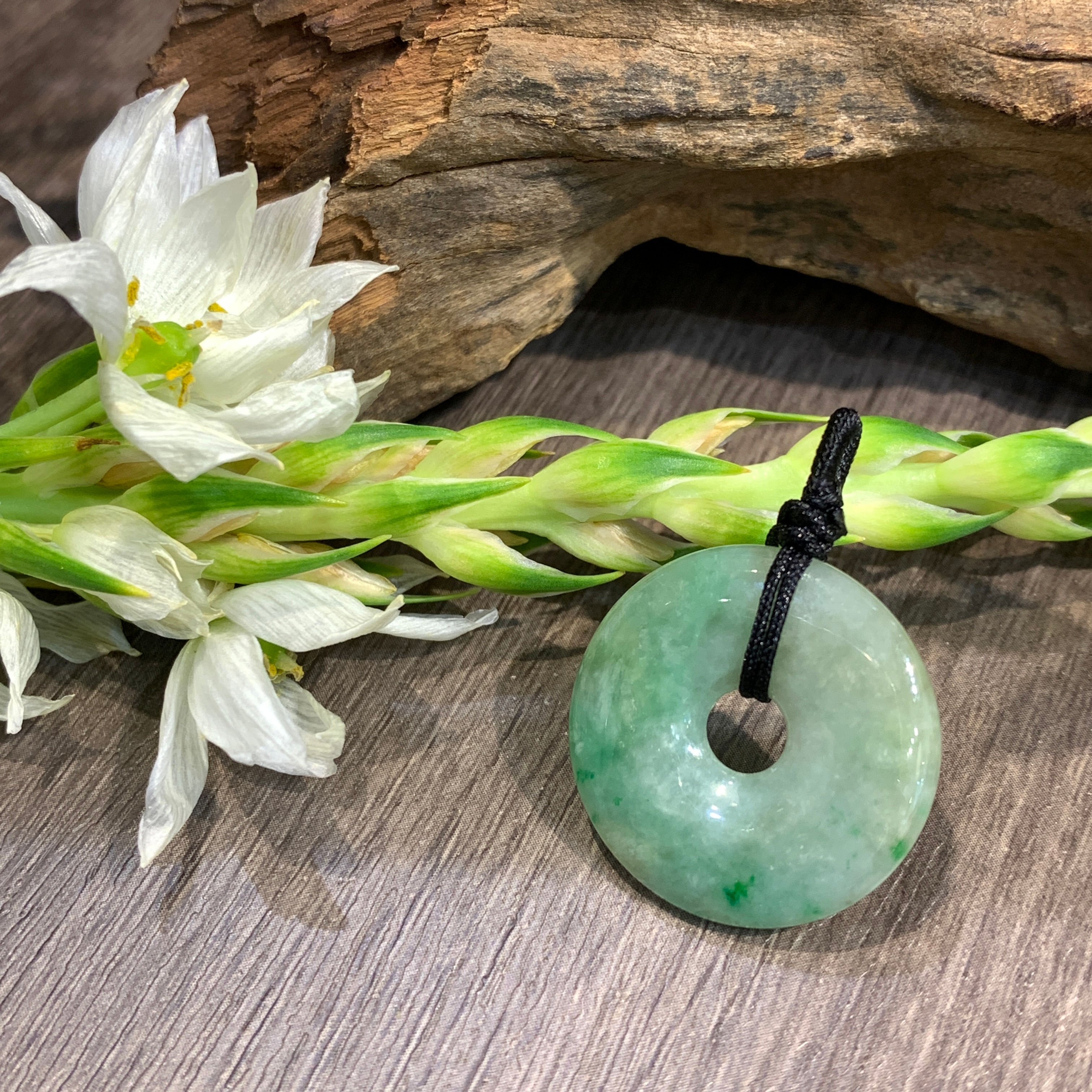 A玉 - 冰種福祿平安扣 (R-7568)