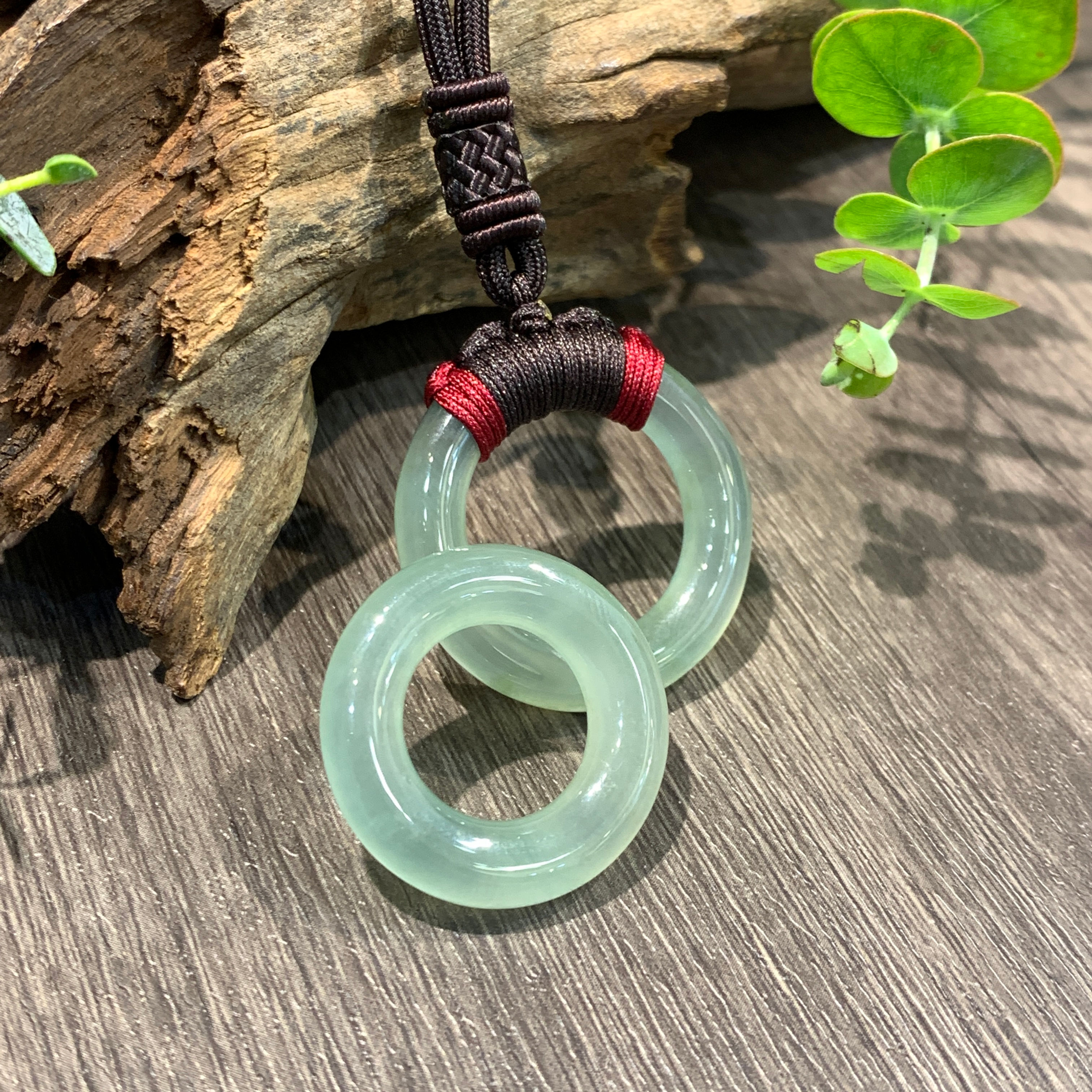 A玉 - 高冰晴水圓滿(1套2件)[ST-11682]