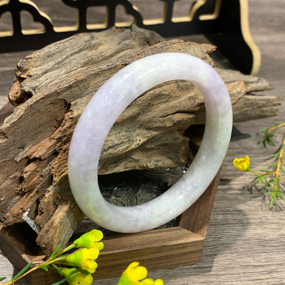 縮圖：A玉 - 冰種紫羅蘭玉鐲(正圈, 內圈1.40") [奉送香港翡翠鑑証書: SC 185893]